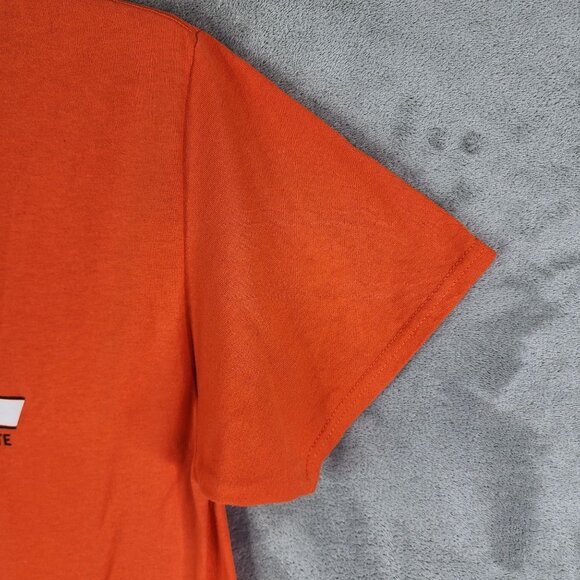 Mens Orange Oklahoma State Cowboys Graphic Shirt Crew Neck Short Sleeve Size L - Picture 5 of 9